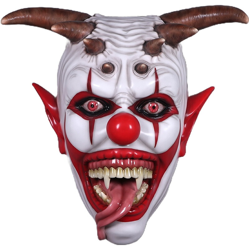 楽天市場】オブジェ 気味悪いサテュロス ピエロ 壁掛け インテリア