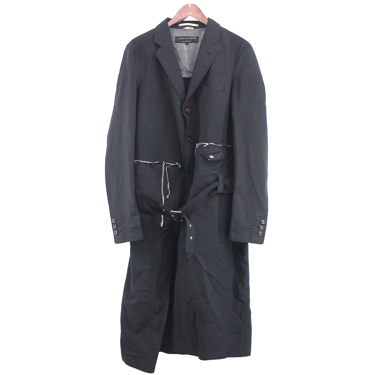 楽天市場】【中古】COMME des GARCONS HOMME PLUS13AW ポリ縮絨 再構築