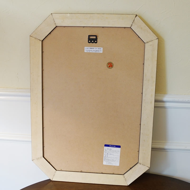 楽天市場】鏡 壁掛け イタリア製 風水 八角鏡 アンティーク調 ウォール