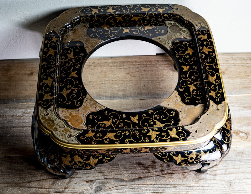 楽天市場】骨董○金蒔絵唐草文大名火鉢○ | 江戸時代-18-19世紀頃