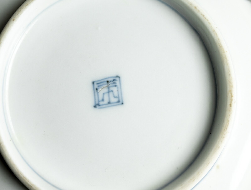 楽天市場】骨董○古伊万里染付馬文八角深皿○ W15cm | 江戸後期-19世紀