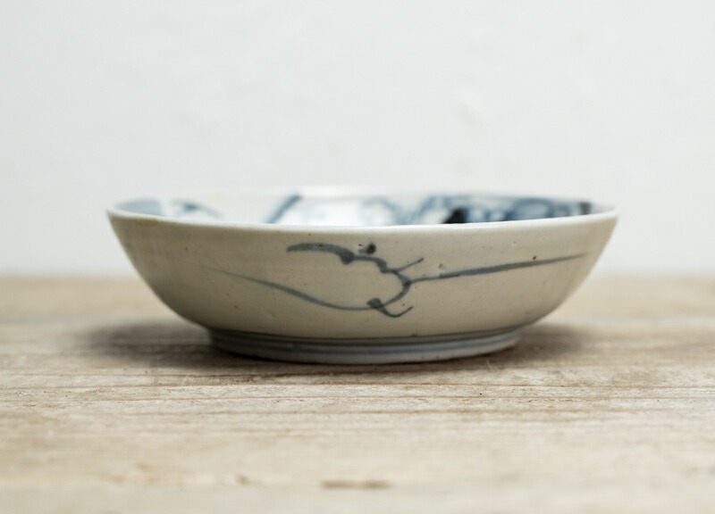 楽天市場】骨董○古伊万里染付葡萄文皿○くらわんか | ニュウ / 極小