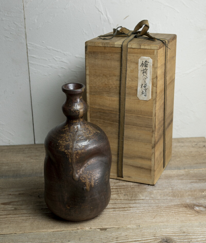 楽天市場】骨董○備前焼へこみ徳利○備前焼 | 江戸時代 | 陶器 | 酒器