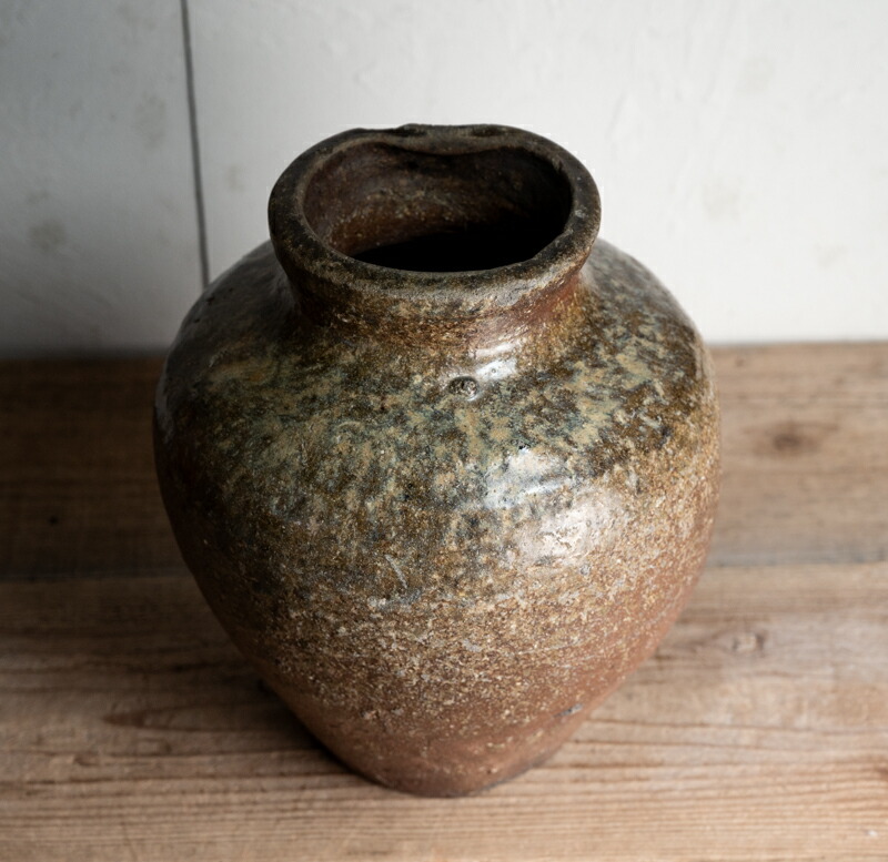 楽天市場】骨董○古常滑自然釉壺○常滑焼 | 室町時代頃 | 古陶器 | 口