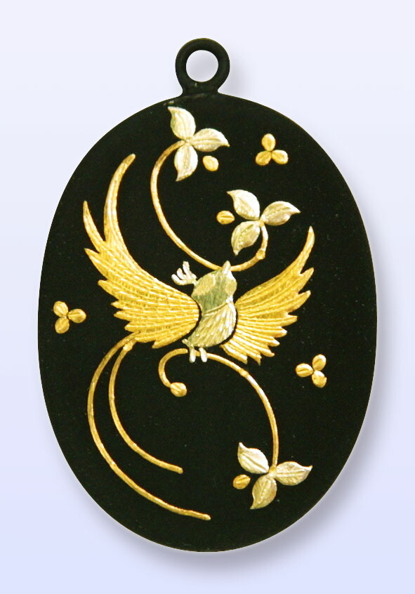 楽天市場】ペンダント 鳳凰 P-21 ネックレス 肥後象嵌 伝統工芸品 日本