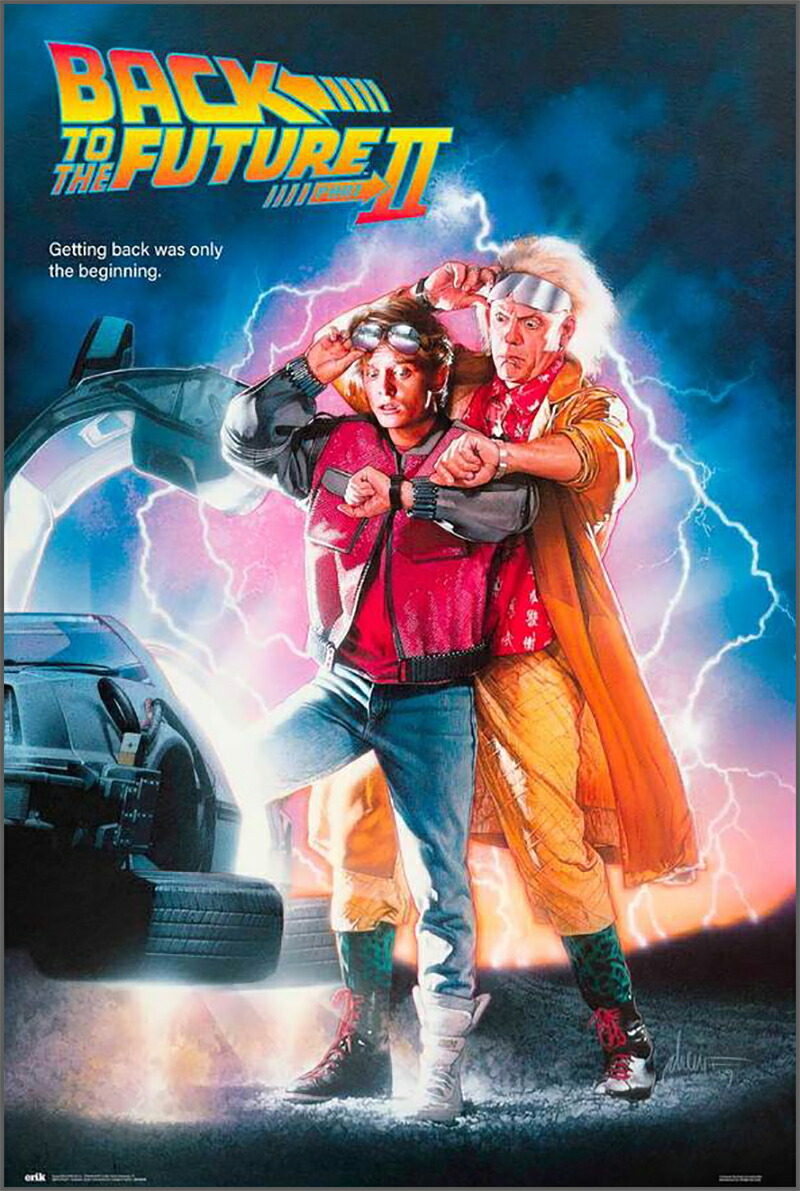 楽天市場】【輸入ポスター】BACK TO THE FUTURE 2610×915mm : ココロ