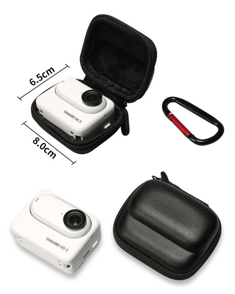 楽天市場】Insta360 GO 3 ケース カバー カラビナ付き ポーチ