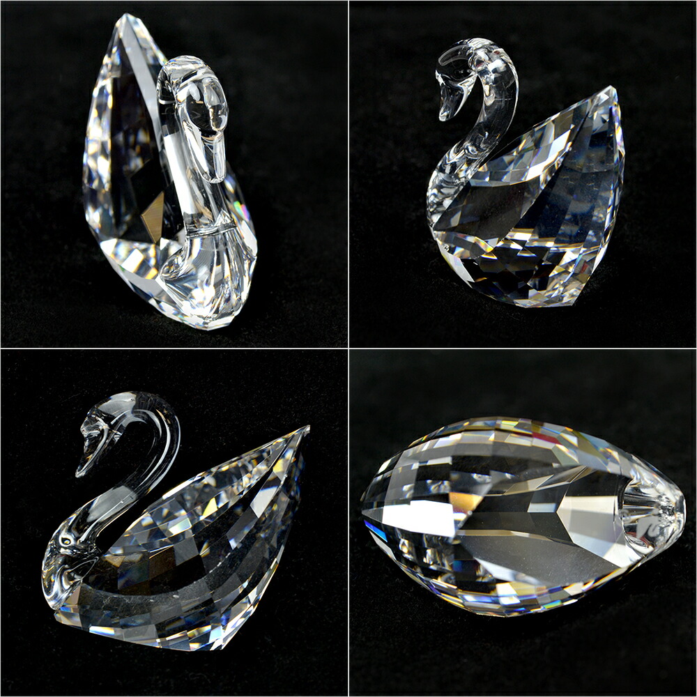 楽天市場】SWAROVSKI スワロフスキー クリスタル スワン フィギュリン