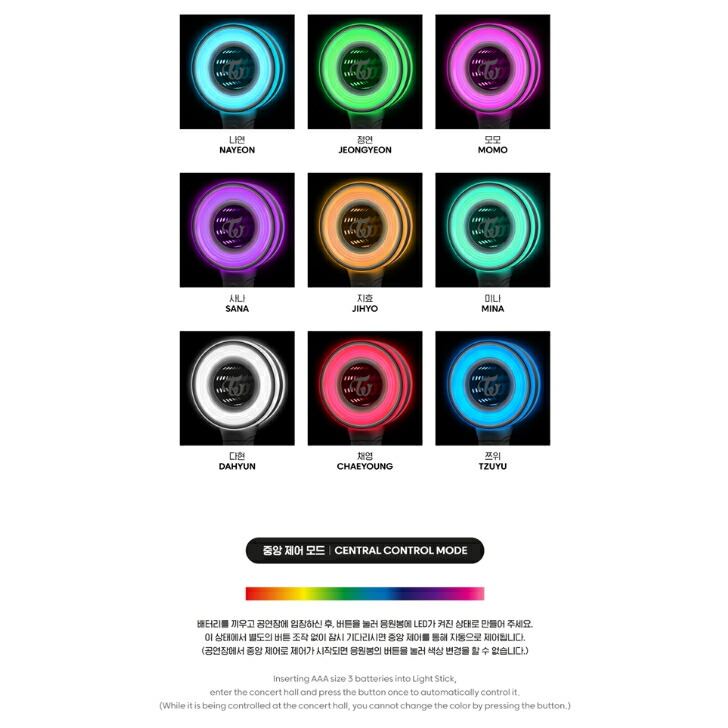 楽天市場】TWICE [ CANDY BONG ∞ ] OFFICIAL LIGHT STICK / トワイス