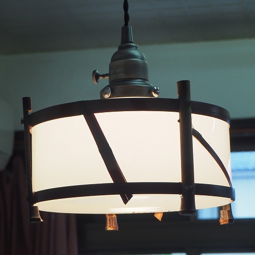 楽天市場】乳白色のガラスランプシェード コードなし 0138レトロ 電傘