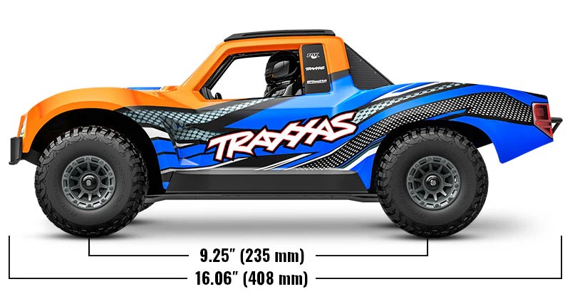 楽天市場】Traxxas トラクサス MINI Slash 4X4 ショートコーストラック