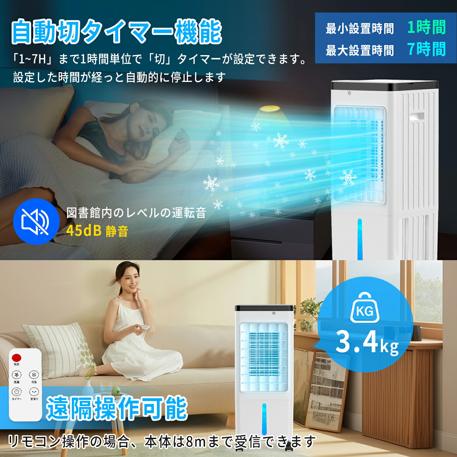 楽天市場】冷風機 冷風扇 扇風機 強力 省エネ 強力冷風 冷風 1秒冷却