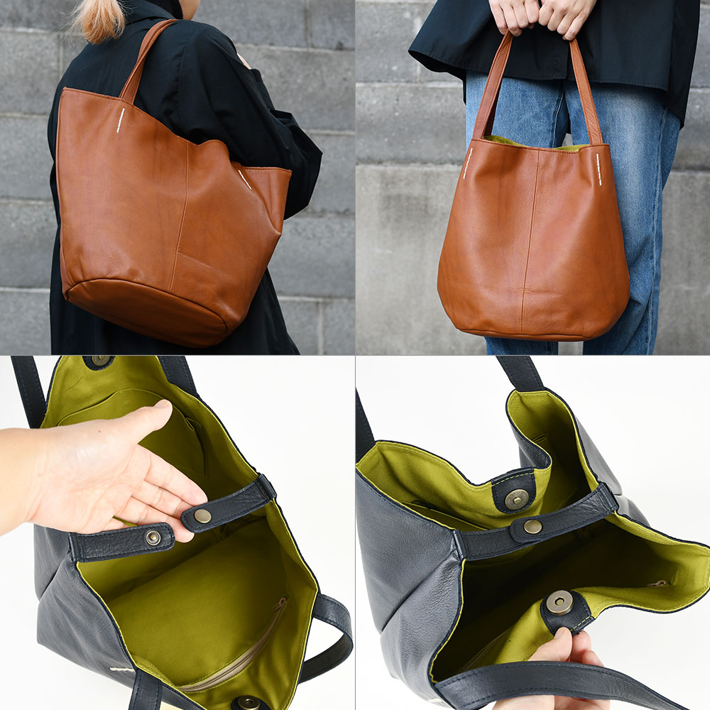 楽天市場】2Way丸底トートバッグ 日本製 レディース ハンドバッグ Lab