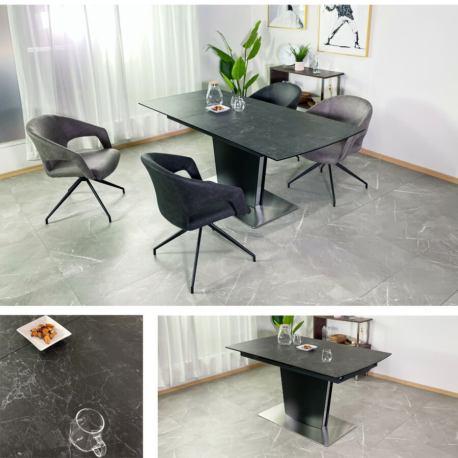 楽天市場】ダイニングテーブル イタリアン セラミック 4人掛け 6人掛け