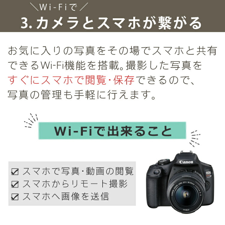 楽天市場】【一眼レフカメラ始めませんか5点セット】新品/キヤノン