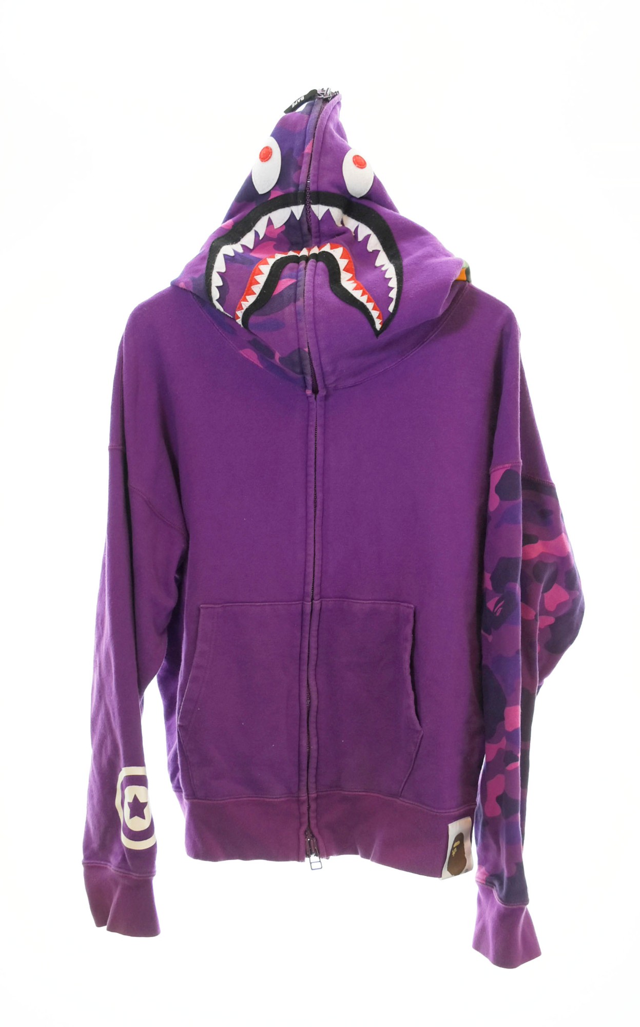 楽天市場】【中古】アベイシングエイプ A BATHING APE SHARK FULL ZIP