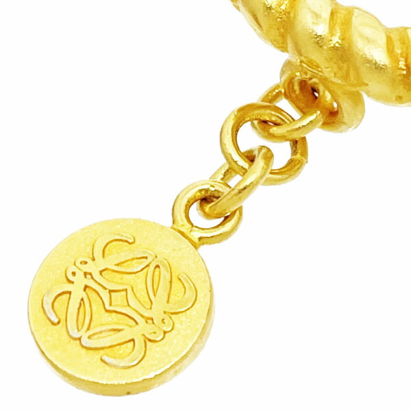 楽天市場】ロエベ スカーフリング アナグラムロゴ ゴールド金具 LOEWE