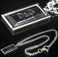 楽天市場】DOLCE&GABBANA D&G ペンダントネックレスブラック型押し
