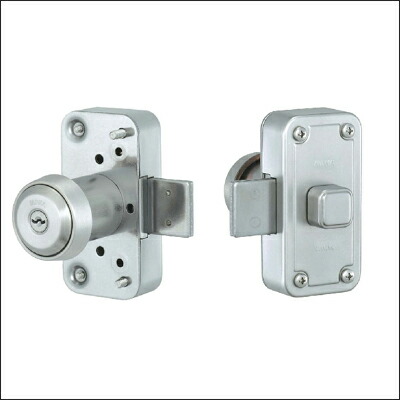 楽天市場】MIWA 面付補助錠 ミワロック U9-NDZ-1 扉厚25mm〜33mm