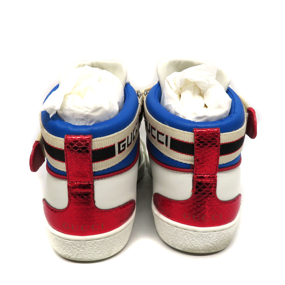楽天市場】GUCCI 【グッチ】 523472 エースストライプハイカット