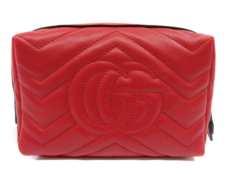 楽天市場】GUCCI【グッチ】476165 コスメポーチ GGマーモント 化粧