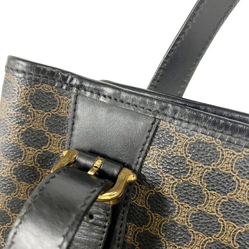 楽天市場】CELINE セリーヌ MC97/2 ハンドバッグ マカダム柄 ブラック