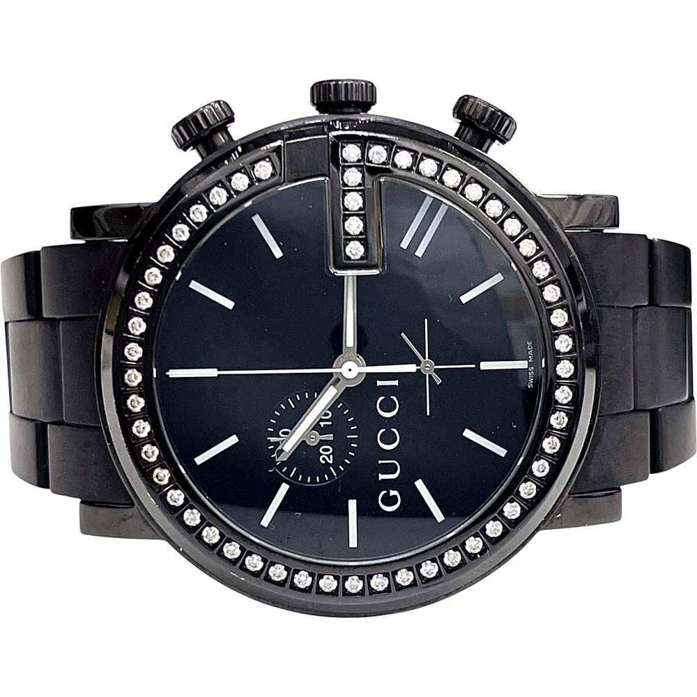 楽天市場】［泉店］【電池交換済み/良品】グッチ 101M Gラウンド