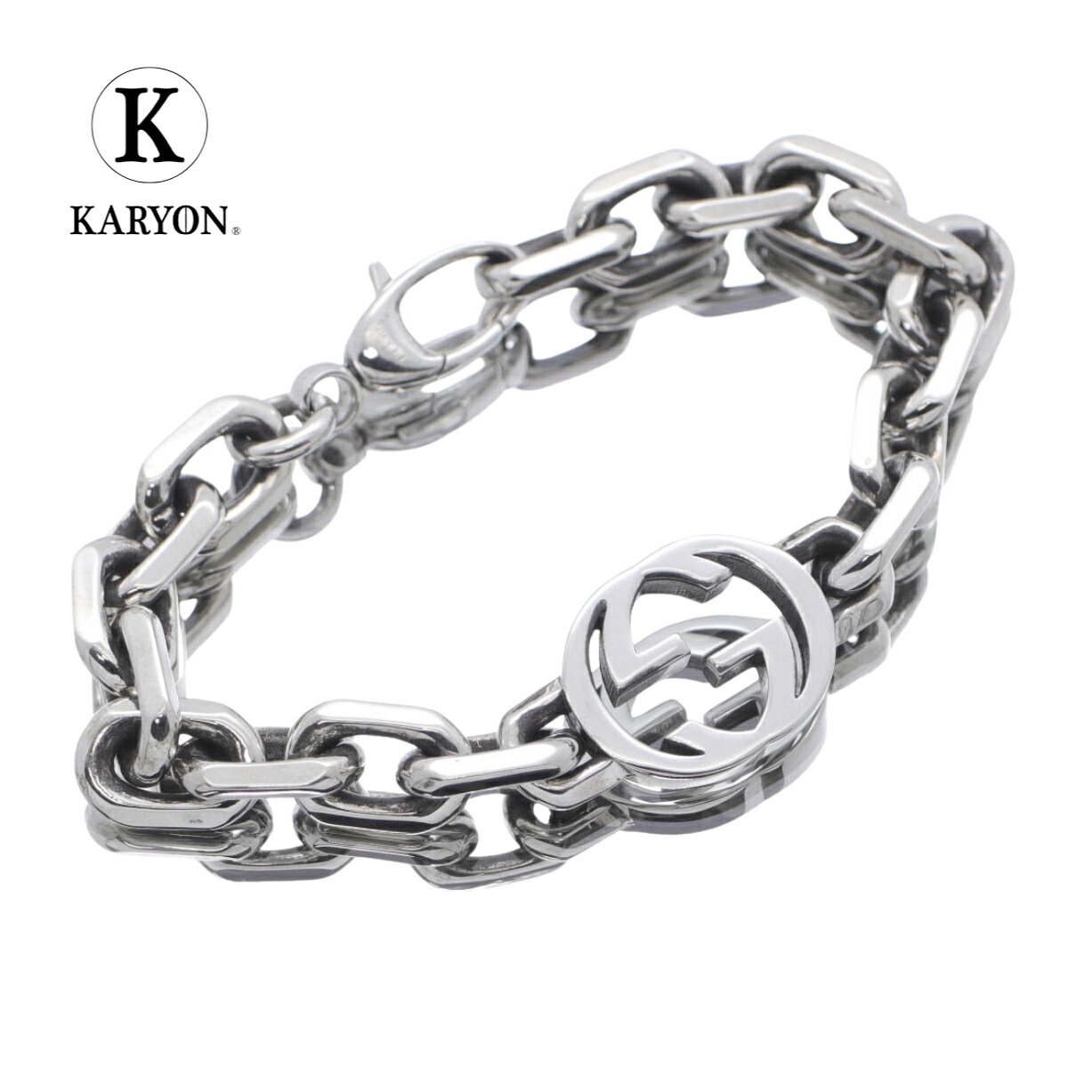 楽天市場】gucci インターロッキングg チェーン ブレスレットの通販