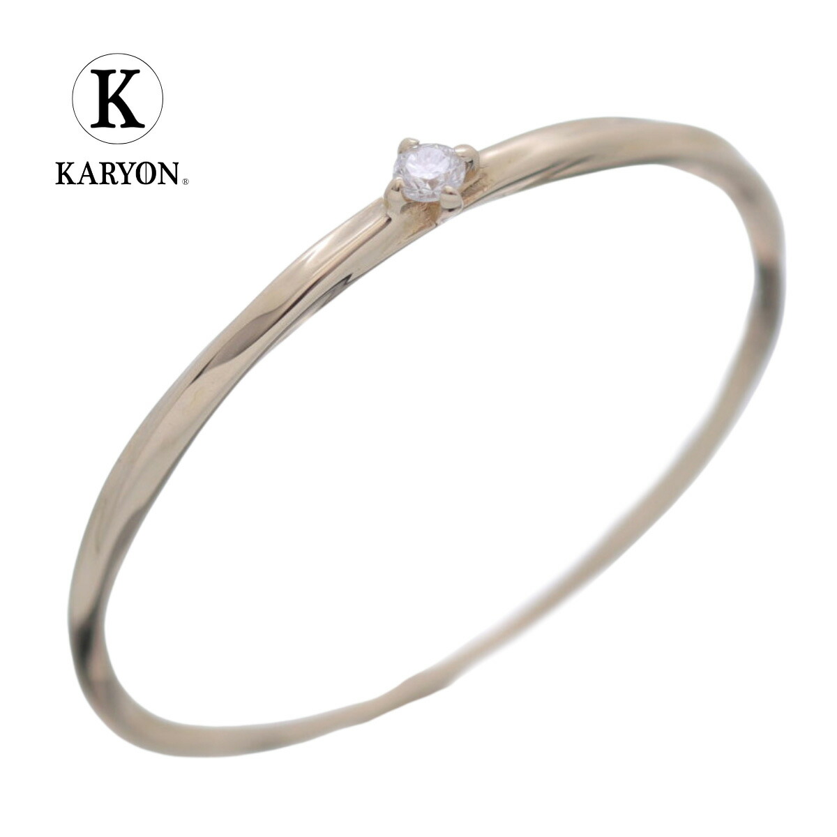 楽天市場】【ギフト品質】エテ ete リング 指輪 9号 レイヤード K10YG