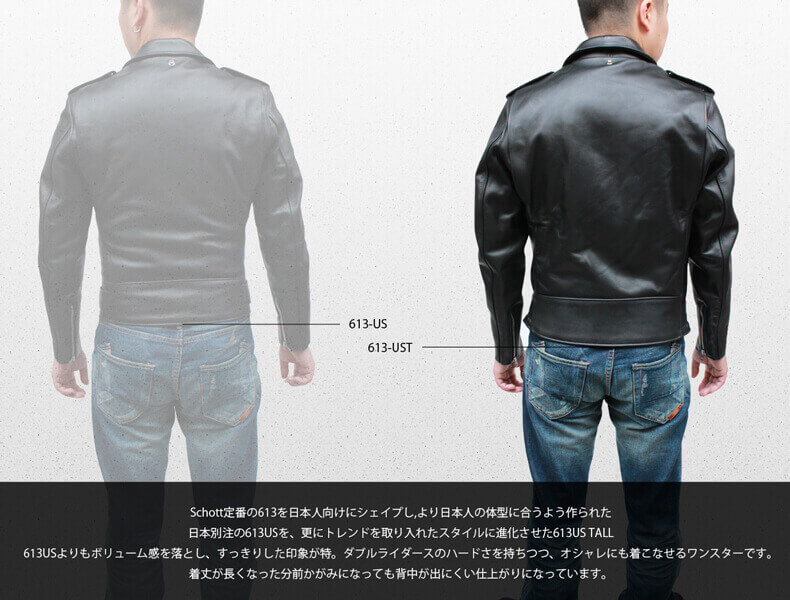 楽天市場】SCHOTTレザー Schott ショットライダース 613-UST VINTAGE