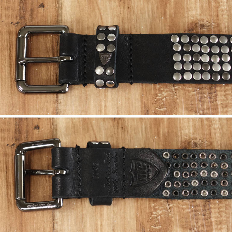 楽天市場】HTC 5000 STUDS BELT ブラック メンズ ベルト イタリア製