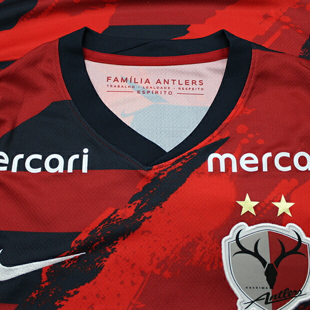 楽天市場】鹿島アントラーズ 2025 ホーム 半袖レプリカユニフォーム 34