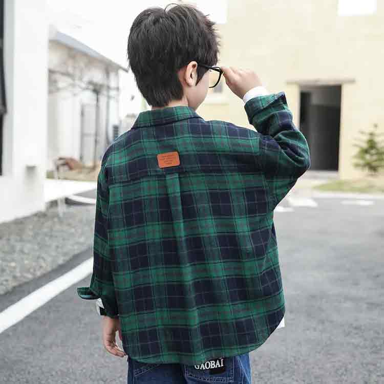 楽天市場】子供シャツ 男の子 チェックシャツ 柄 トップス キッズ 子供
