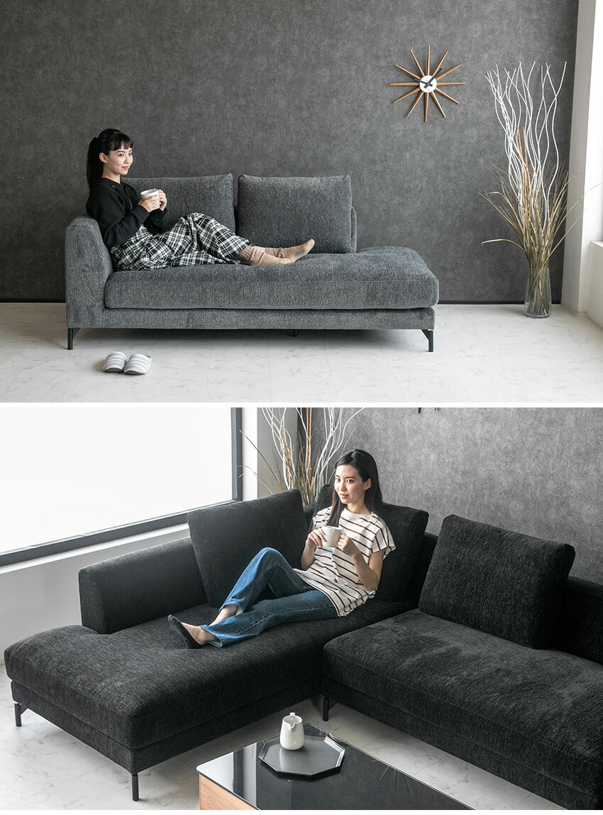 楽天市場】【送料無料】 ソファー ファブリック 3人掛け 4人掛け 布 l