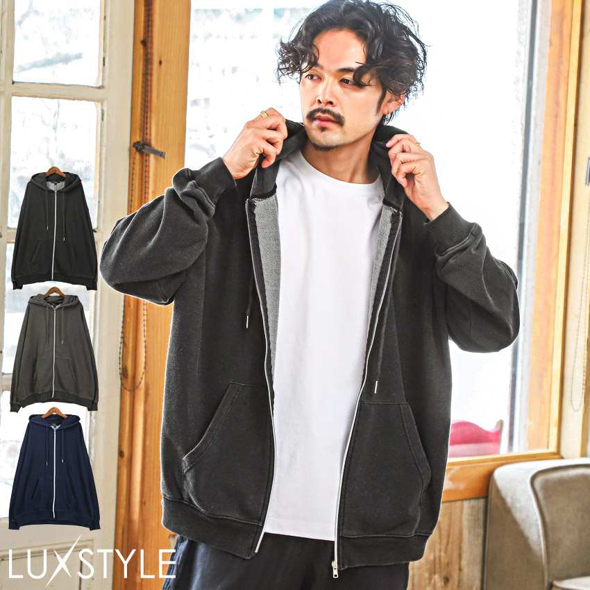 楽天市場】△送料無料△ パーカー メンズ ジップ スウェット オーバー