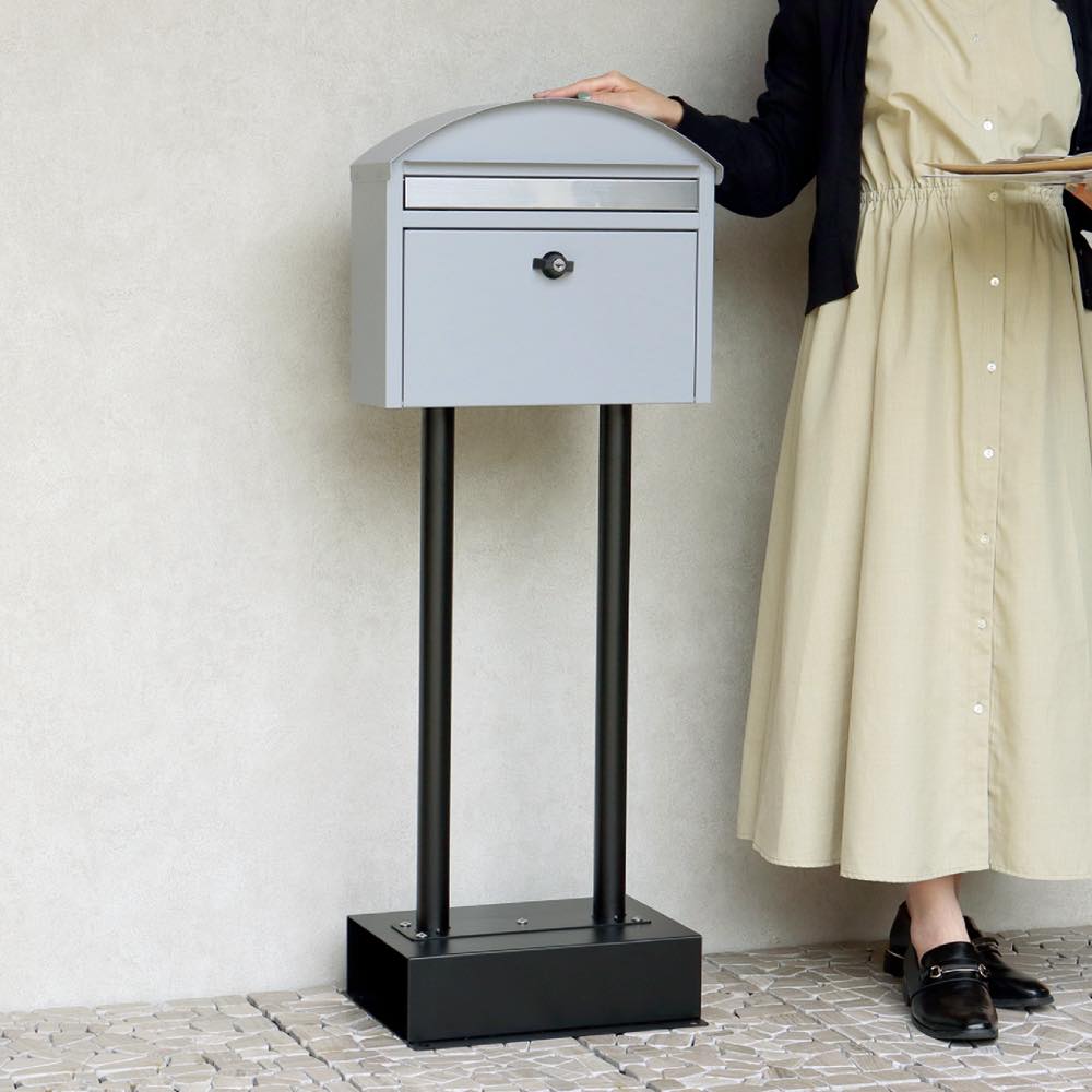 楽天市場】最大P27C300 レビュー特典あり 郵便ポスト スタンドタイプ