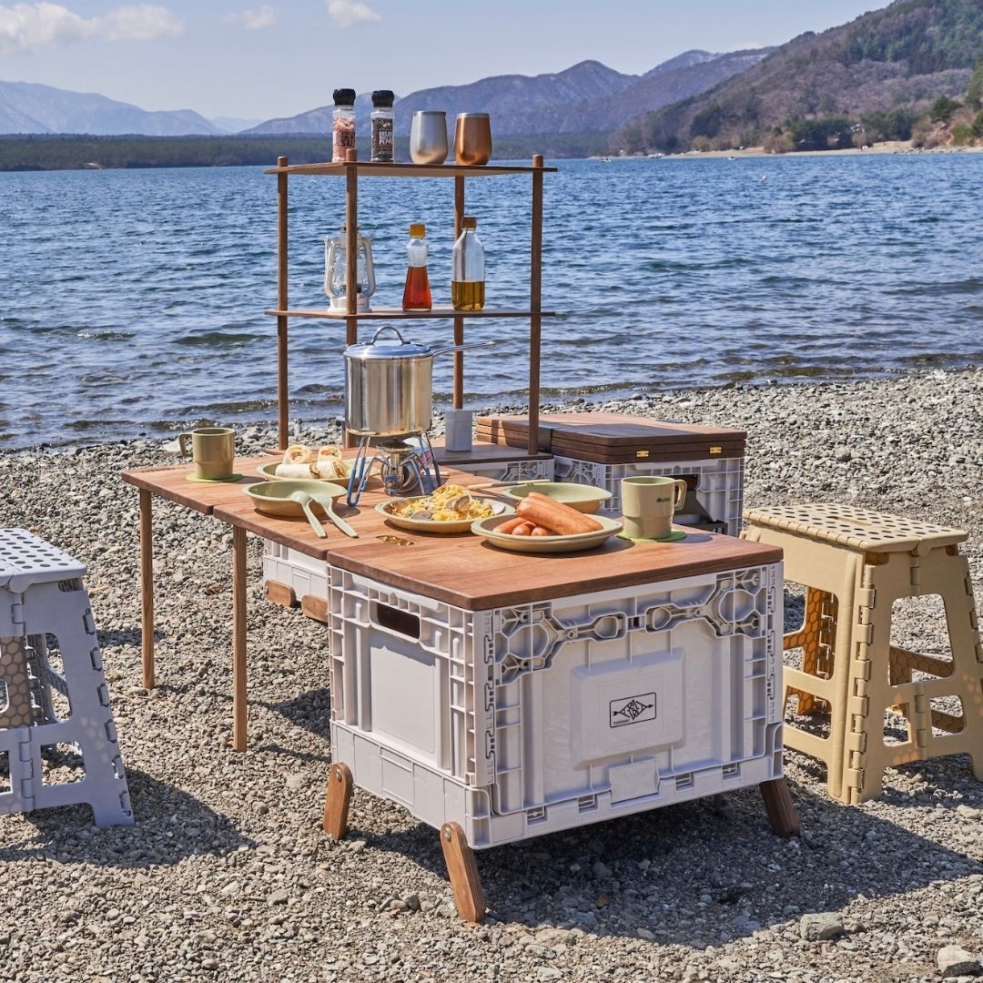 楽天市場】【在庫限り】 テネシーキャンピング 折りたたみボックス+3折