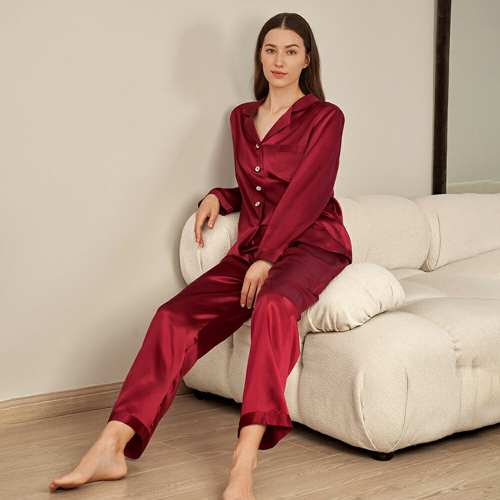 楽天市場】LILYSILK(リリーシルク) シルク パジャマ レディース 長袖
