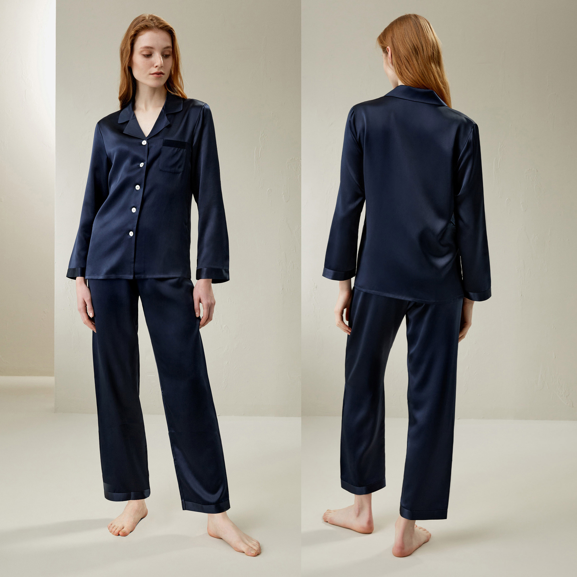 楽天市場】LILYSILK(リリーシルク) シルク パジャマ レディース 長袖