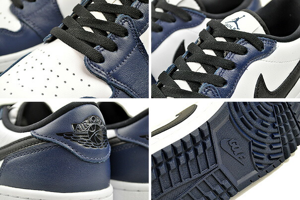 楽天市場】NIKE AIR JORDAN 1 LOW GOLF white/black-midnight navy