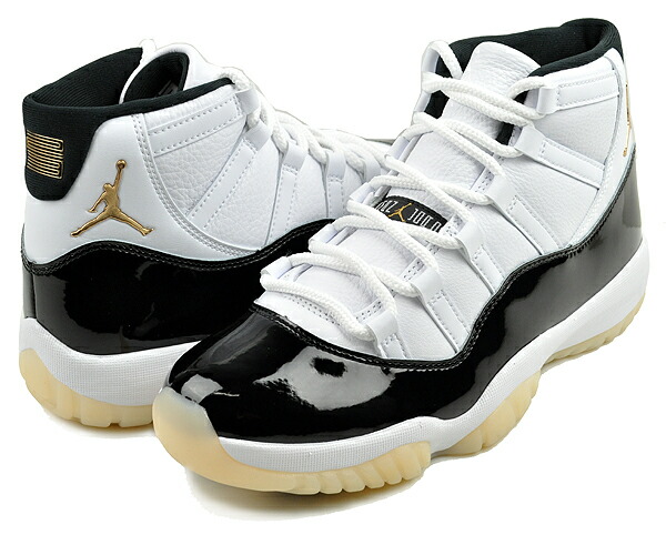 楽天市場】NIKE AIR JORDAN 11 RETRO GRATITUDE white/metallic gold