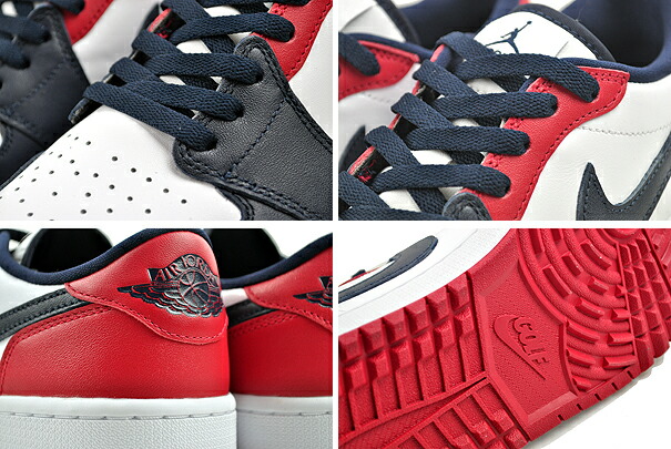 楽天市場】NIKE AIR JORDAN 1 LOW GOLF USA white/obsidian-varsity