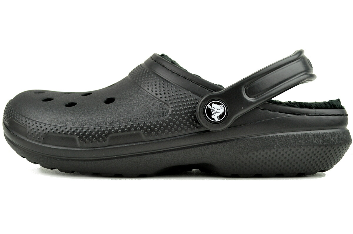 楽天市場】crocs CLASSIC LINED CLOG BLACK/BLACK 203591-060