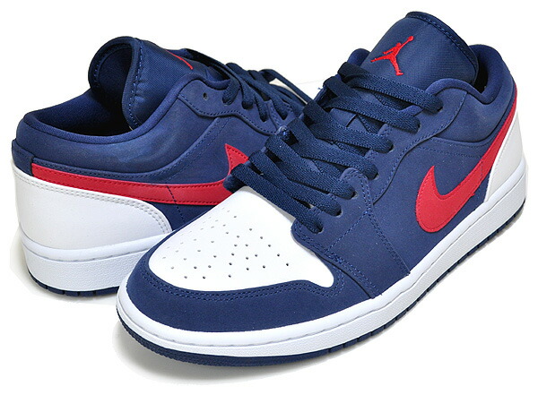 楽天市場】NIKE AIR JORDAN 1 LOW SE USA midnight navy/university
