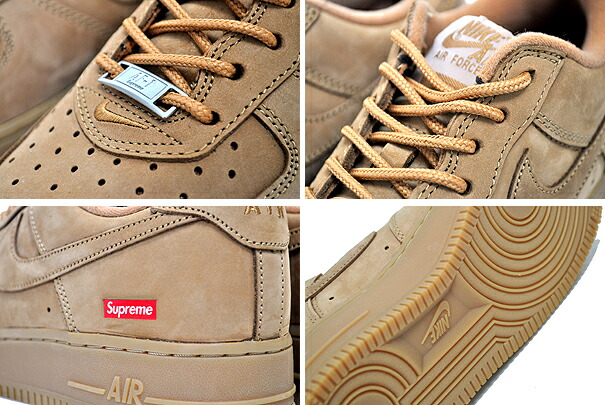 楽天市場】NIKE AIR FORCE 1 LOW SP SUPREME flax/flax-gum light