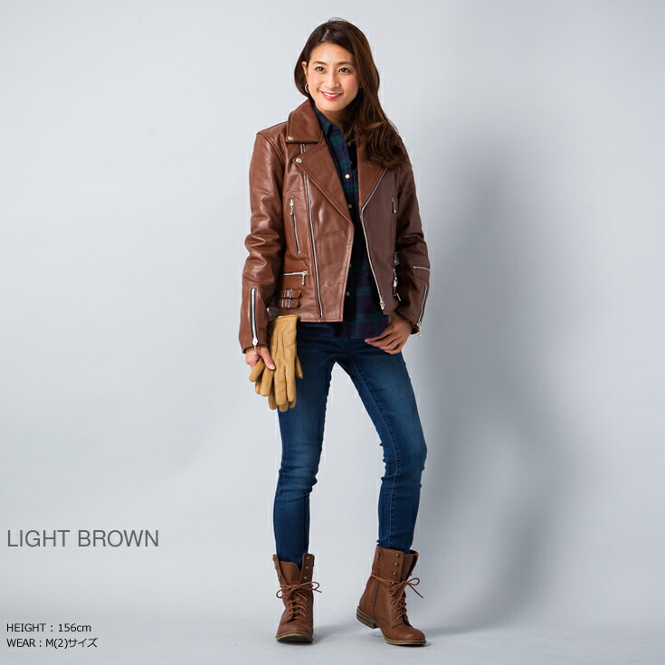 楽天市場】Horn Works 本革 UKダブルライダースジャケット レディース