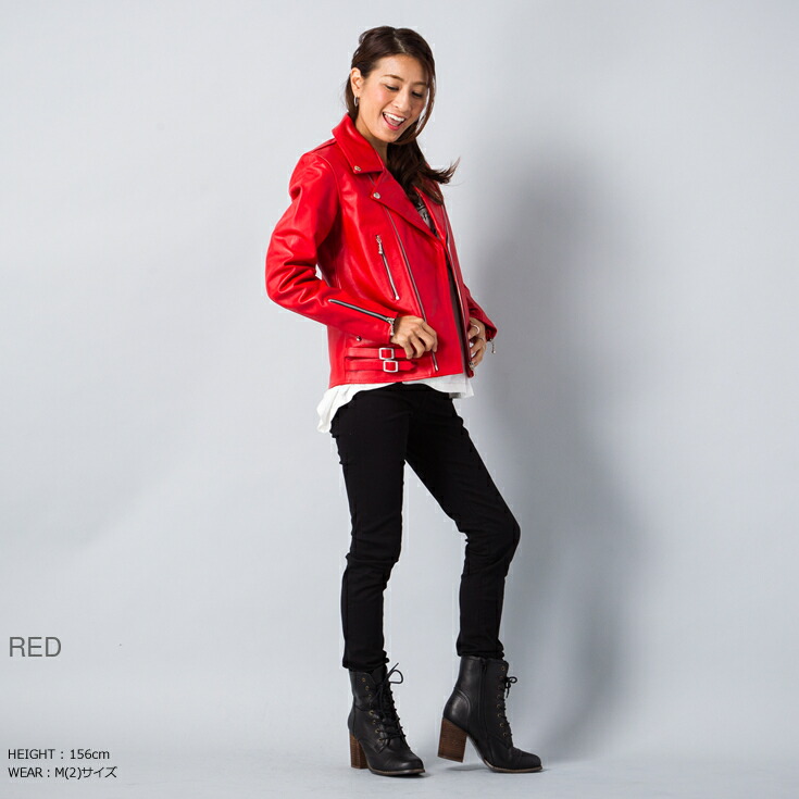 楽天市場】Horn Works 本革 UKダブルライダースジャケット レディース