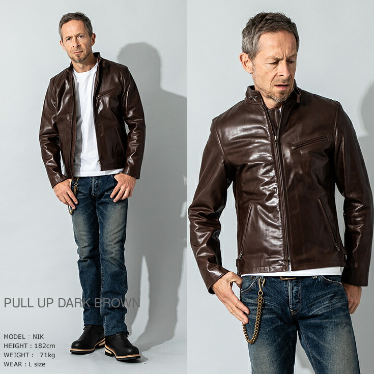 楽天市場】【50%OFFクーポン】Liugoo Leathers 本革 シングル