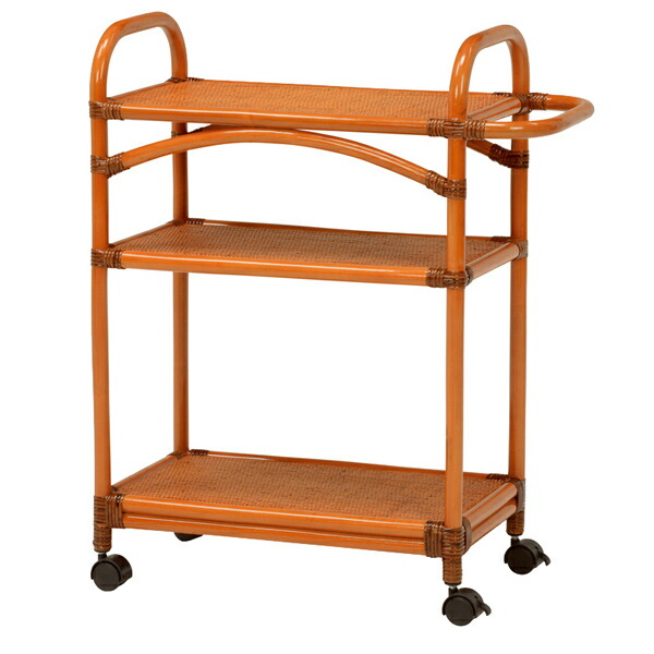 楽天市場】□在庫限り・入荷なし□ 籐 キッチンワゴン 3段 ラタン製