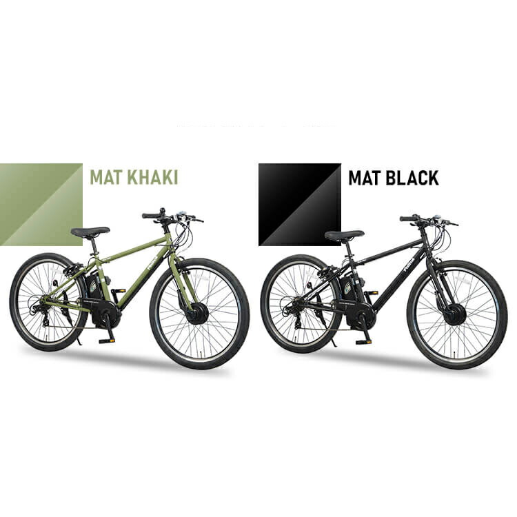 楽天市場】電動アシストクロスeバイク 27.5インチ 外装7段 TDA-712L